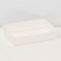 Box a team with a transparent lid 16 x 13 x 3 cm, white