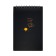 A5 sketchbook, 30 black sheets on the crest, "cat", solid substrate, density 110 gr., Mix