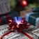 LED toy "Balt-star" 9 × 6 × 9 cm, batteries LR44x3, glow of multi, red