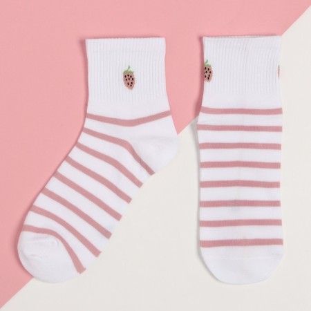 Women's socks kaftan "berries" size 36-39 (23-25 ​​cm) color mix-1