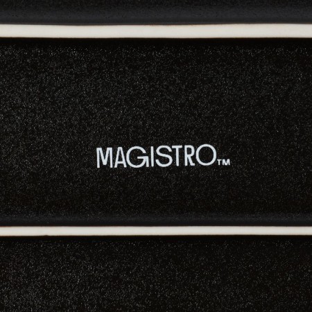 Porcelain dish for feeding Magistro Pietra Lunare, 25 × 12 cm, black color-5