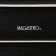 Porcelain dish for feeding Magistro Pietra Lunare, 25 × 12 cm, black color