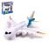 Liner aircraft, works on batteries, light and sound effects