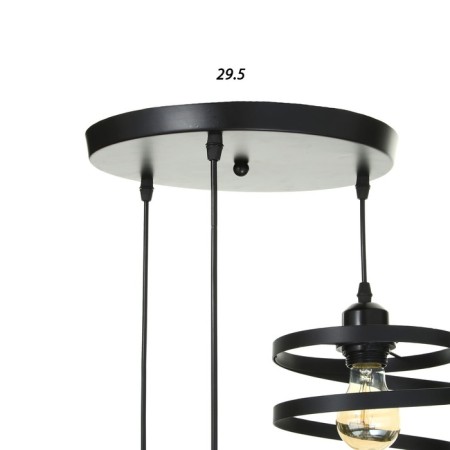 Lamp Bayerlux 2462/3 E27 40W Black 54x54x78 cm-4