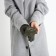 Gloves are female, dimensionless, without insulation, khaki color