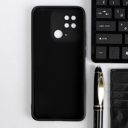 Ibox Case cover for Xiaomi Redmi 10c, silicone, camera protection, black-1