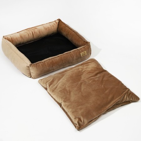 Lynchik for cats and dogs velor Pet Lab, 55 x 50 x 15 cm, beige-3