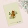 Folder for the birth certificate "Bear" branches, a5