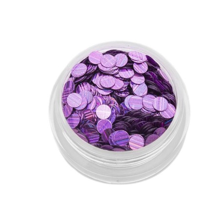 Sequins for TNL decor "Cat Eye", No. 3, lilac