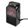 Portable heater Luazon LTO-09, 500W, 23 m², 2 modes, black, cord