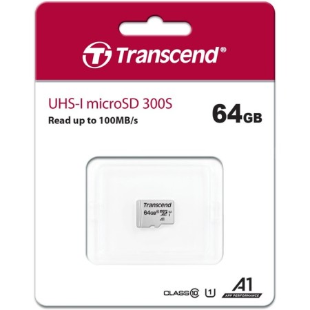 MicrosdxcC Map 64Gb Transcend TS64GUSD300S W/O-1