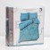 Bed linen Ethel 2 joint venture "turquoise petal" 175x215, 200x220, 70x70-2 pcs