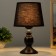 Loretta table lamp E27 40W black 17.5x17.5x29 cm