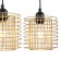 Suspended lamp 3x40W E27, size 61x18x176 cm