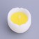 Decorative candle "Egg with yolk"