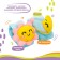 A rattle - a bracelet developing a "happy baby", a set of 2 pcs.