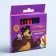 Wax pencils, set of 12 colors, height 8 cm, diameter 0.8 cm, Masha and bear