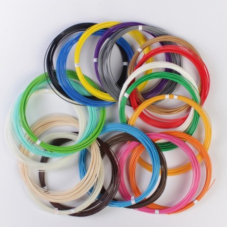 UNID ABS-20 plastic, for 3D pen, 10 m, 20 colors in a set-6