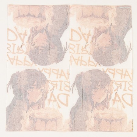 Paper Napkins 25*25cm "Anime" (set 20 pcs)-4