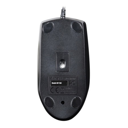 Mouse A4Tech OP-720 Black Optical (1200DPI) USB (3but)-1