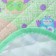 Owls cover 110x140cm, pistachio, calico 120g/m, hl 100%