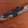Suv. Product Katana 2V1 on a stand, scabbard fabric, dragons gold on black 47/70cm