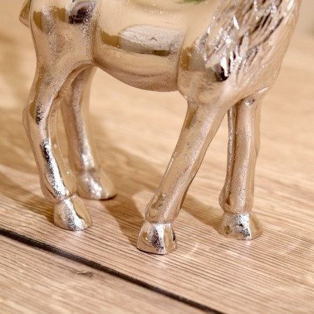 Souvenir "Deer" aluminum 13x10x20 cm-5