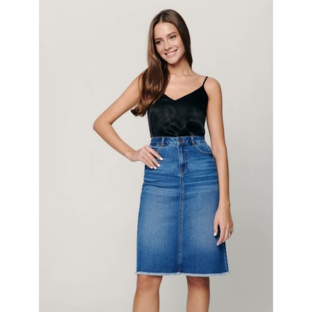 Women's jeans, size XS, MID Blue color-9