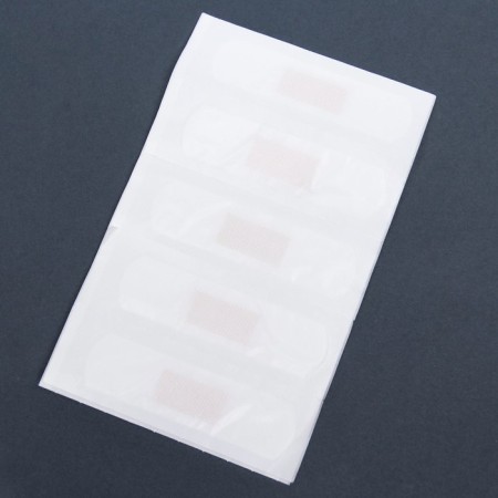 Bactericidal adhesive adsible on a transparent polymer basis of 20 pcs.-1