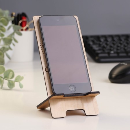 Stand for the phone "Be happy every second", 7 × 8 × 15 cm-1