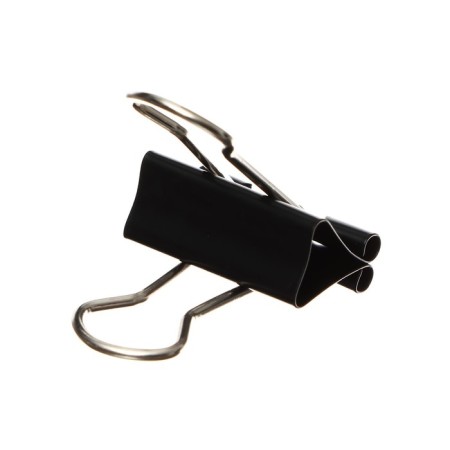 Globus clamps, 12 pcs., 19 mm, black-2