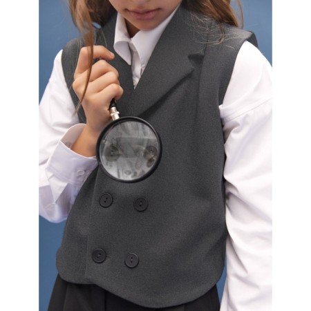 Children's vest Children's Amarobaby Study Smart, height 146 cm, gray color-9