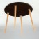 Round table, 900x900x755, oak wenge