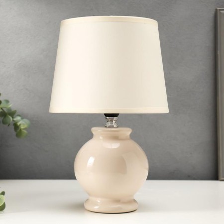 Table lamp 16144/1BG E14 40W Beige 17.5x17.5x27 cm Risalux