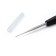 Imra Record hook for thin yarn, soft handle, steel, 0.6 mm
