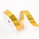 Holographic tape for decor and gifts, gold, 2 cm x 50 m