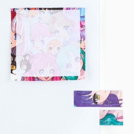 Book of stickers "Anime", 5 blocks, 30 liters-4