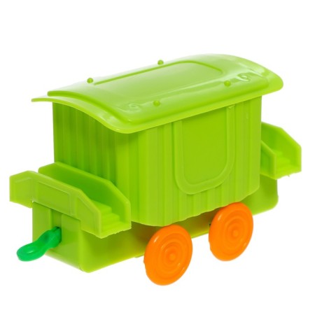 Railway "Funny Steam", sound effects, works from batteries-6