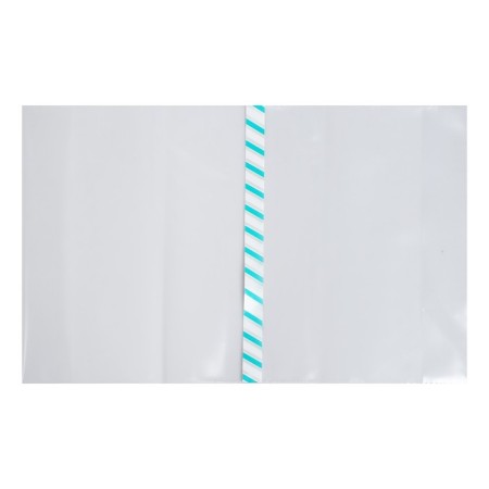 Set of covers PE 5 pieces, 300 x 500 mm, 140 μm, for A4 format textbooks, universal, with bookmarks, mix-1