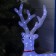 LED figure "Noble deer" 80 × 76 × 30 cm, acrylic, 176 LED, 8 modes, 24 V, glow of white