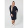 Women's dress, size 52, dark blue color