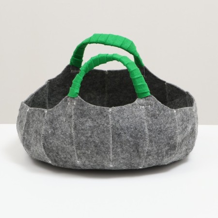 Lesse for animals from felt "Pumpkin" without pillow-1