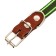 Collar of tarpaulin dimensionless single-layer, 57 x 2.5 cm, Osh 25-45 cm, khaki/Green