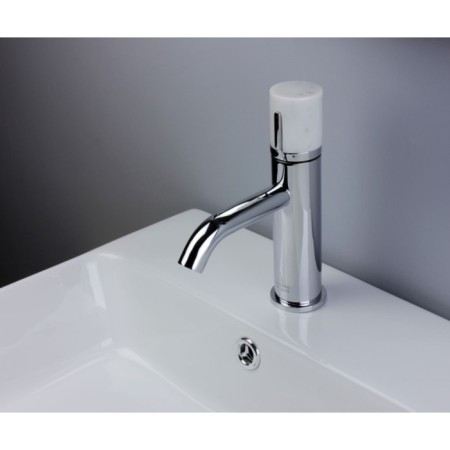 Bronze de Luxe Focus 24601cm sink mixer, pour 120 mm, brass, chrome/marble-8