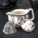 Keramic teapot with a metallic sieve "Conversation", 350 ml