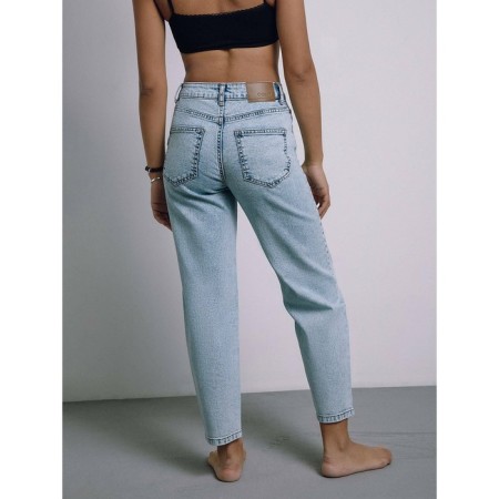 Women's jeans with a high landing CONTE Elegant Balloon, size XXS, color Light Blue-1