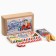Minihiftbox "Happy New Year": dragees, cookies, lollipop, chocolate