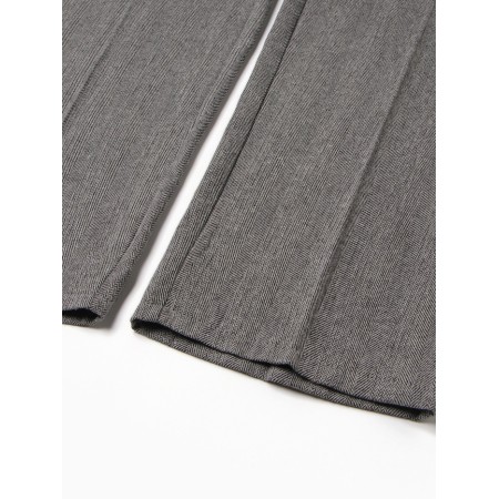 Men's pants Minaku: Modern Classic color dark gray, river 48-7