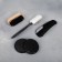 Road set for shoes "True man": brush 2 pcs., Sponge, shoulder blade