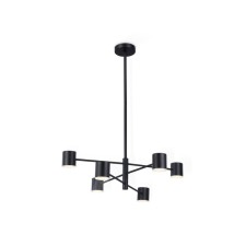 Светильник светодиодный подвесной Ambrella light, LineTech, FL51712, 6хLED, 29 Вт, 2175Lum, 3000-6400К, цвет чёрный